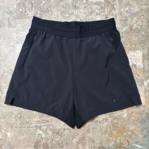 Nike Shorts Mens Small Black Flex Vent Ripstop Gym Running 5" FN3002